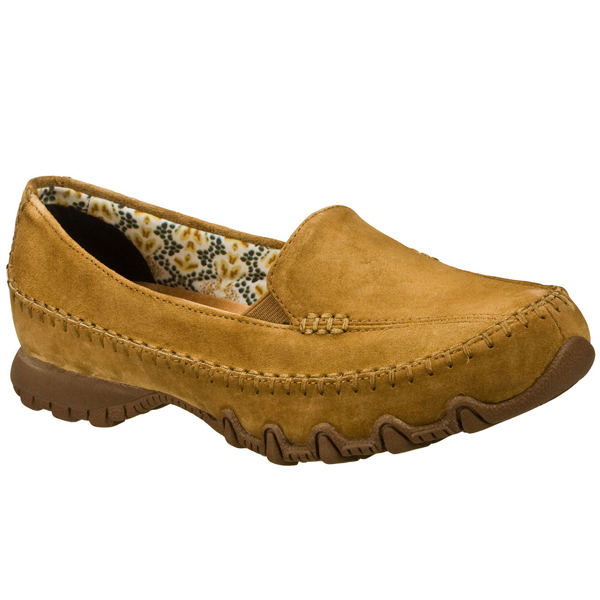 Skechers Women Relaxed Fit: Bikers - Pedestrian Brown