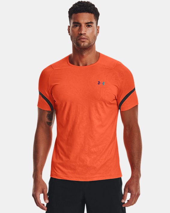 Men's UA RUSH 2.0 Emboss Short Sleeve