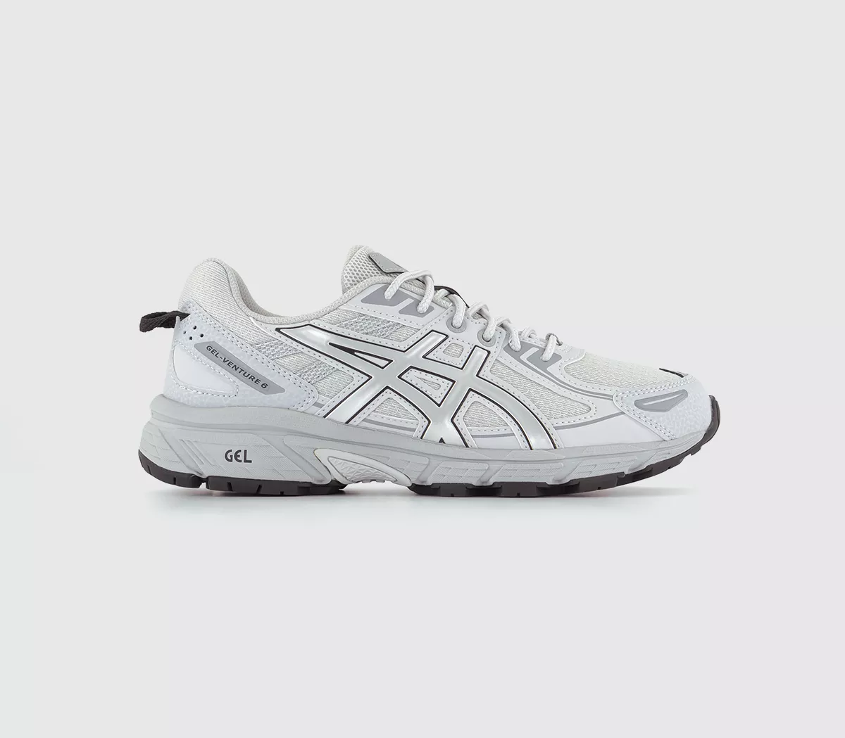Asics Gel Venture 6 Trainers Glacier Grey Pure Silver
