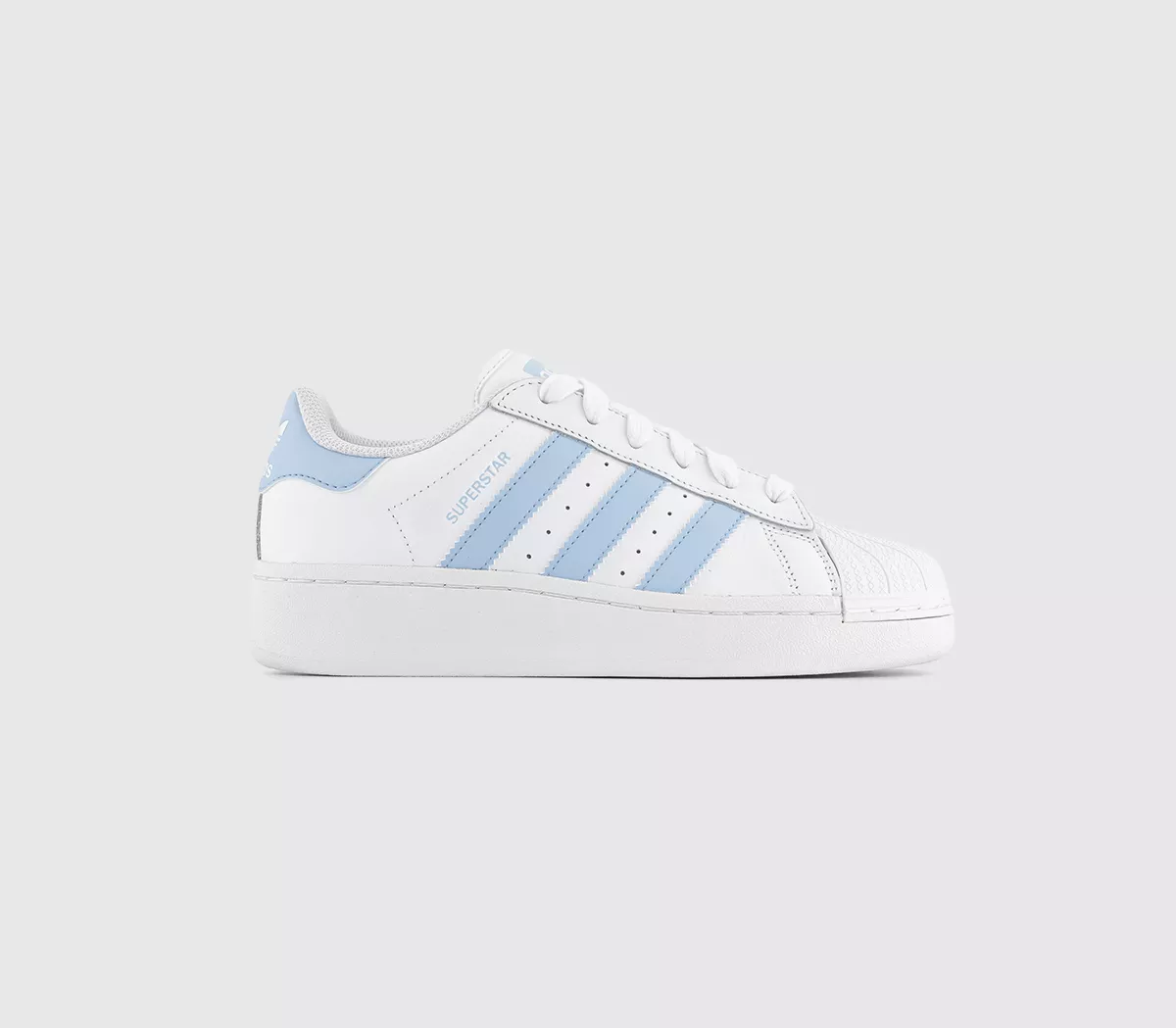 adidas Superstar XLG Trainers White Clear Sky White