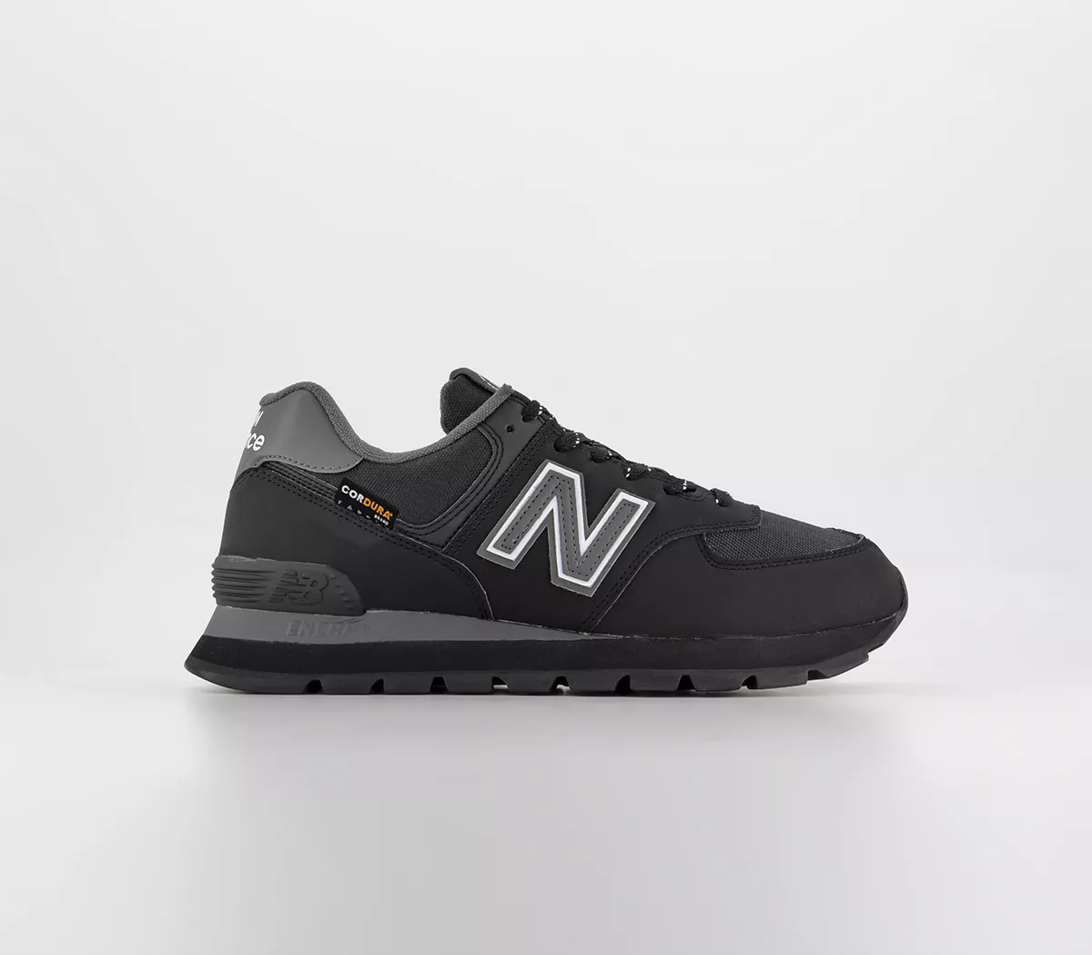 New Balance 574 Trainers  Black Black Grey