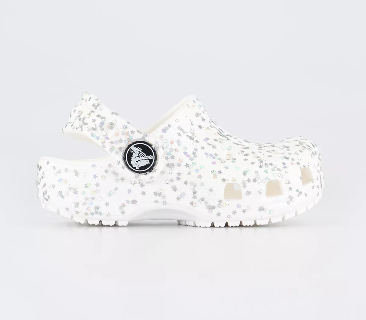 Crocs Classic Clogs T Starry Glitter White