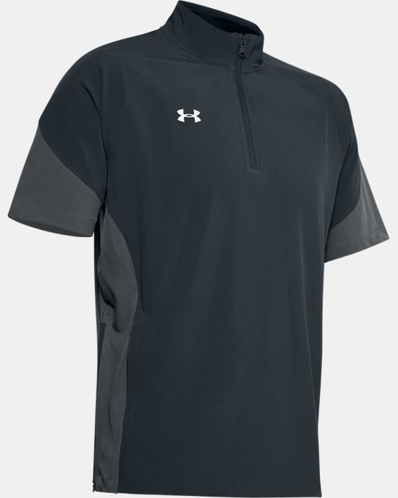 Men's UA Squad Coach's Short Sleeve  Zip