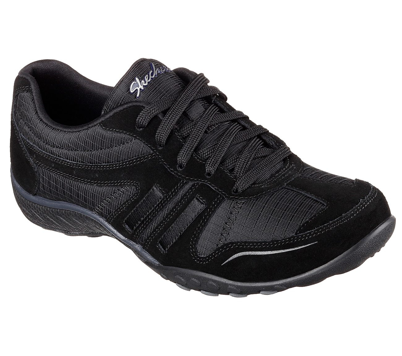 Skechers Women Relaxed Fit: Breathe Easy - Jackpot Black