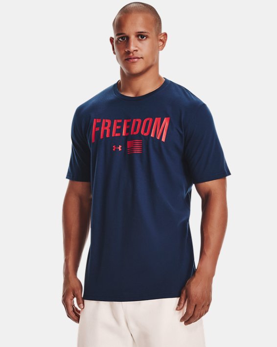 Men's UA Freedom Lockup Flag T-Shirt