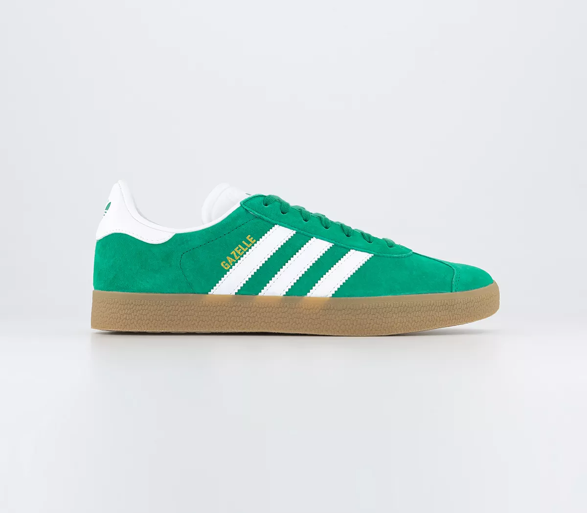 adidas Gazelle Trainers  Court Green White Gum