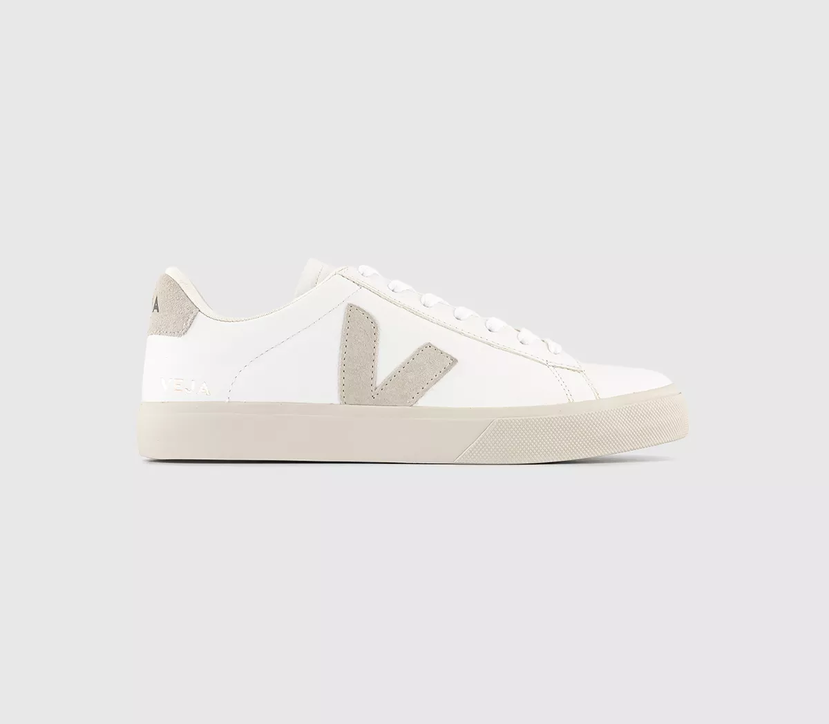 VEJA Campo Trainers White Natural Leather