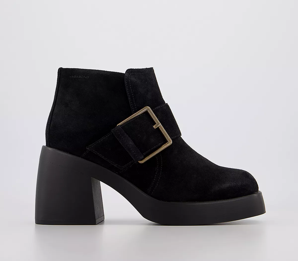 Vagabond Shoemakers Brooke Buckle Boots Black
