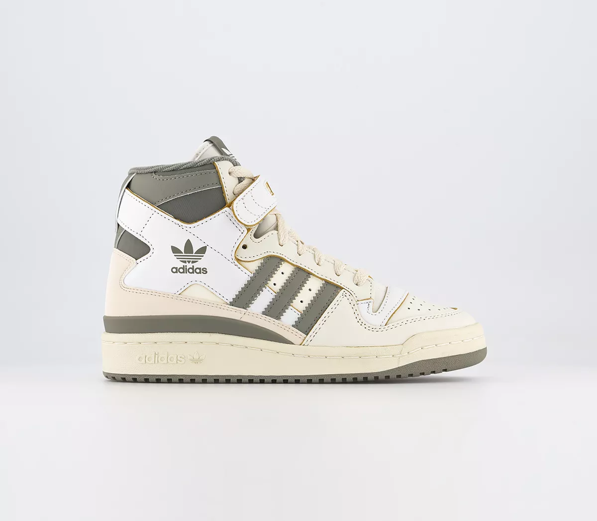 adidas Forum 84 Hi Trainers Off White Grey White