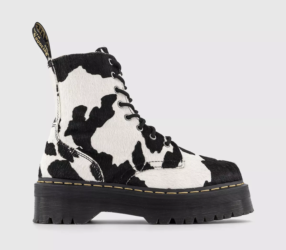 Dr. Martens Jadon III Boots Cow Print