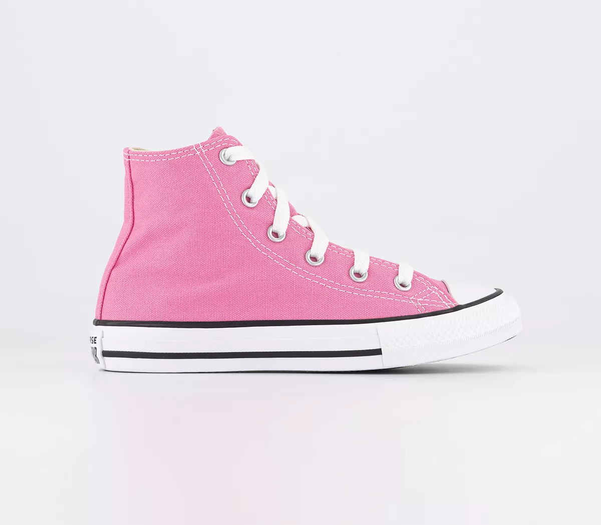 Converse All Star Hi Kids Trainers  Pink