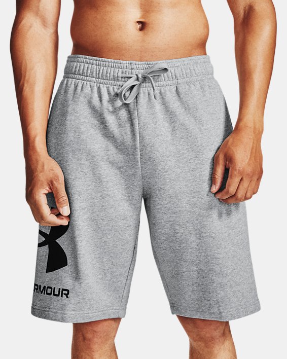 Men's UA Rival Fleece Big Logo Shorts
