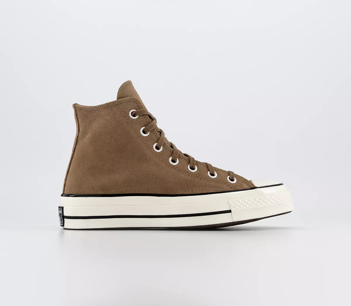 Converse All Star Chuck 70 Hi Trainers Sand Dune Egret Black