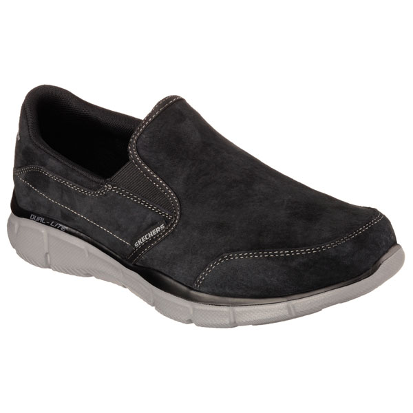 Skechers Men Wide Fit (2E) Shoes - Mind Game Black