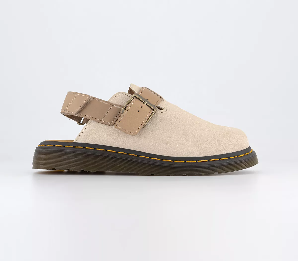 Dr. Martens Jorge II M Clogs Parchment Beige Eh Suede