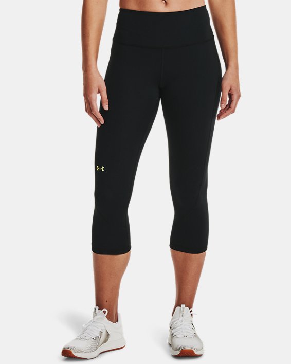 Women's UA RUSH No-Slip Waistband Capris