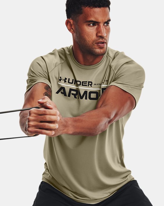 Men's UA Tech 2.0 Wordmark Short Sleeve