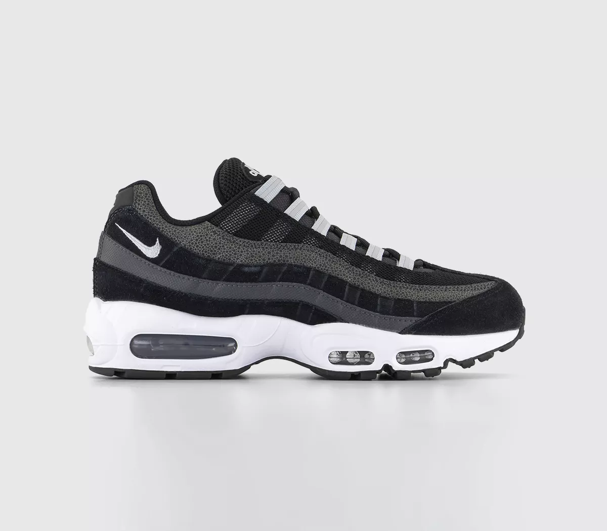 Nike Air Max 95 Trainers Black Pure Platinum Anthracite White