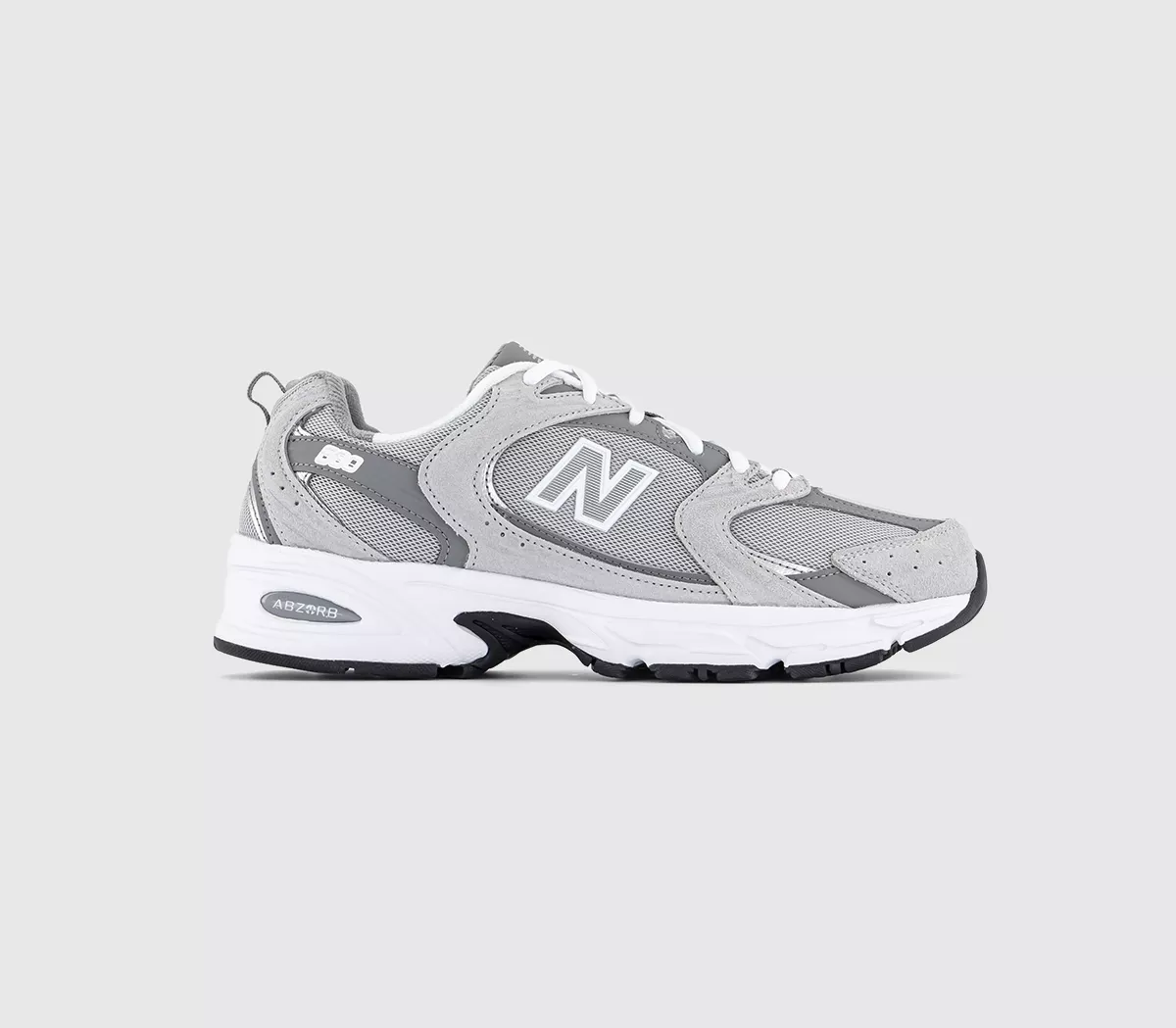 New Balance Mr530 Trainers Raincloud Grey White