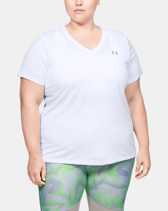 Women's UA Tech Short Sleeve V-Neck