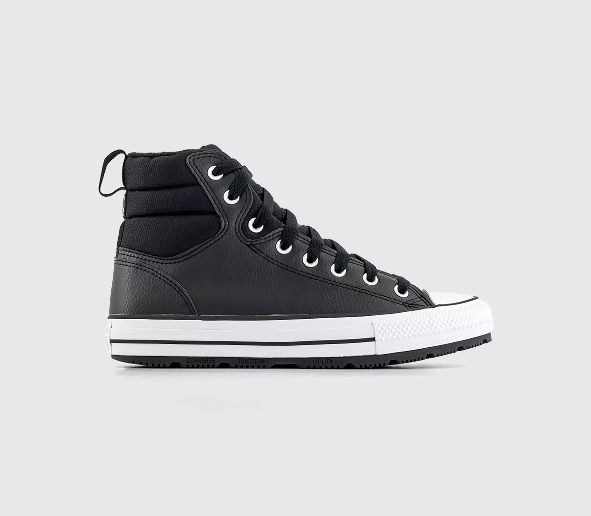 Converse All Star Berkshire Sneaker Boots Black White Black