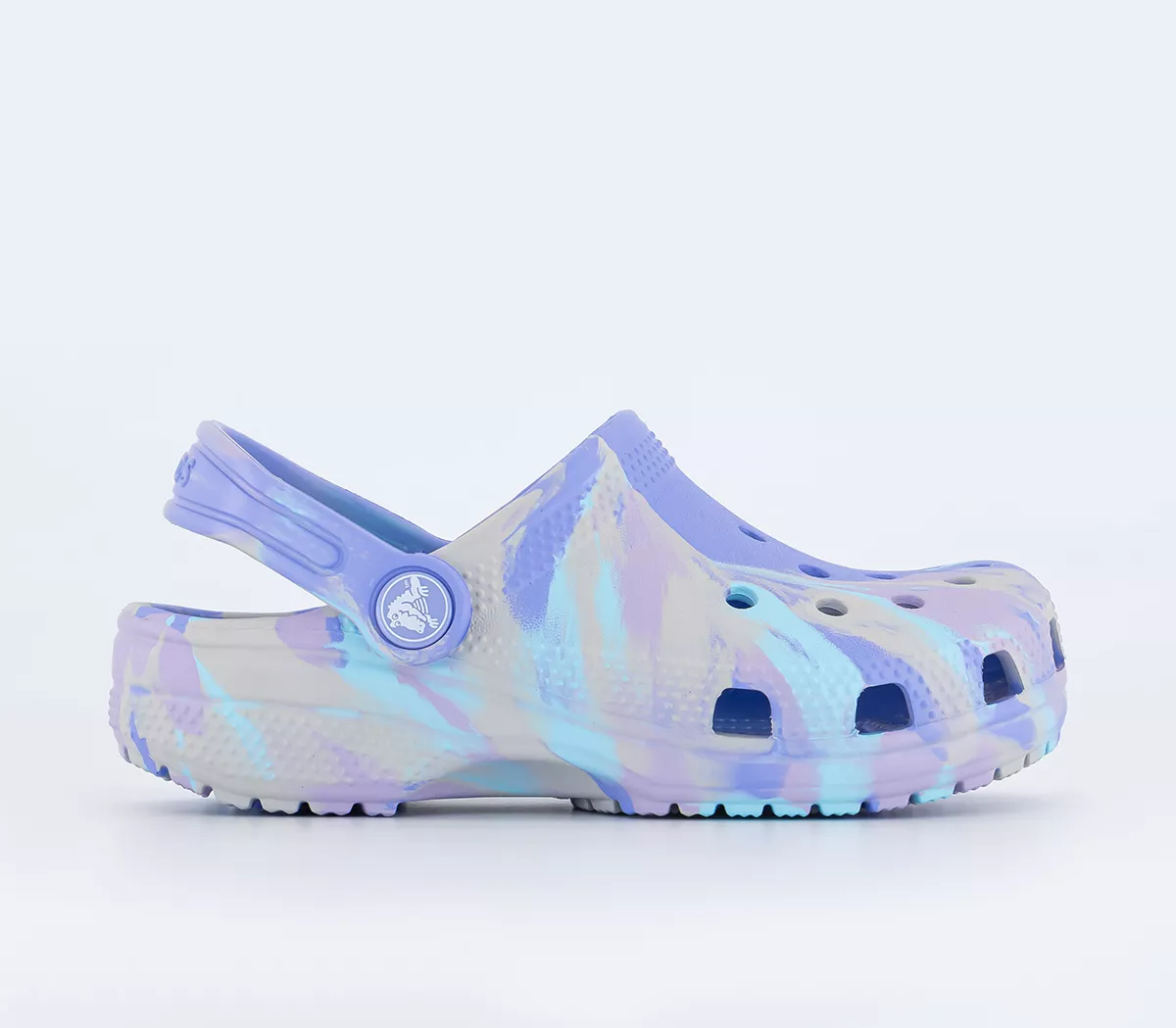 Crocs Classic Kids Clogs Marbled Moon Jelly Multi