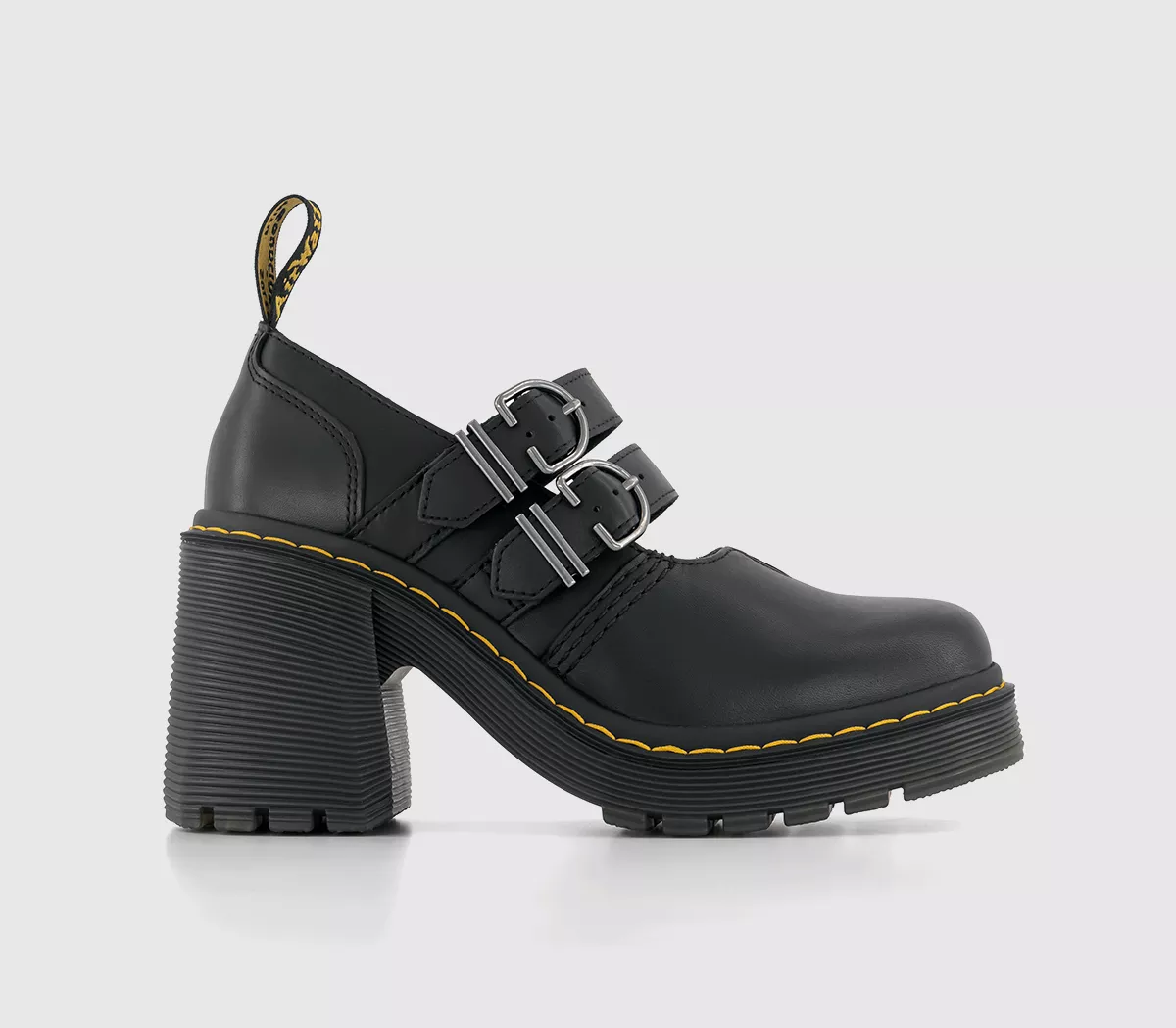 Dr. Martens Eviee Heels Black Sendal