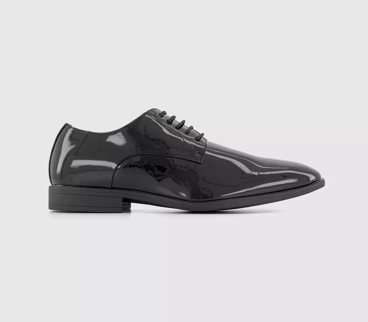 OFFICE Moreland Patent Derby Shoes Black Patent