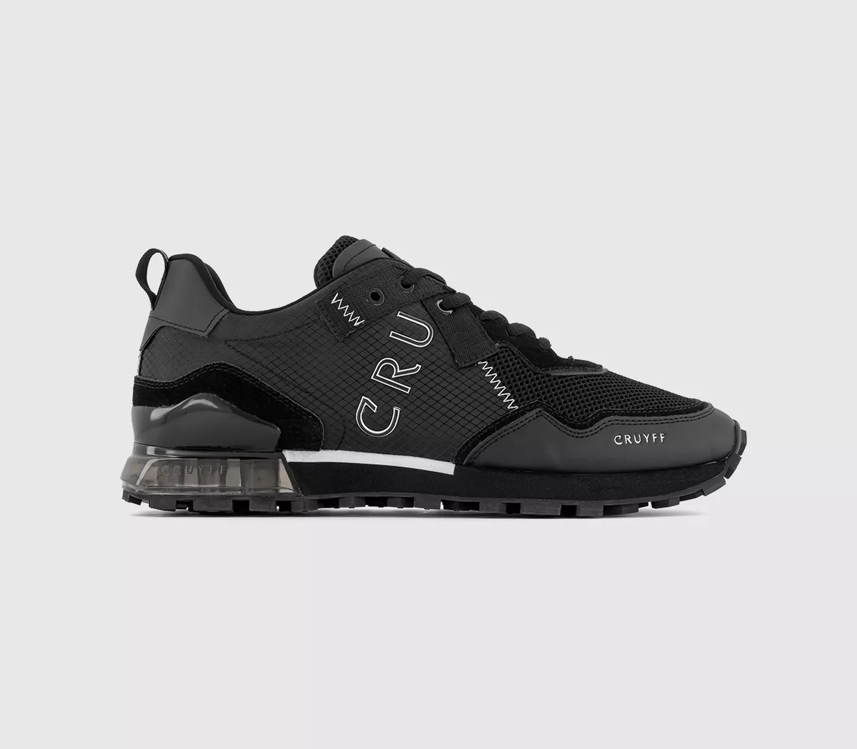 CRUYFF Superbia Hex Trainers Mono Black