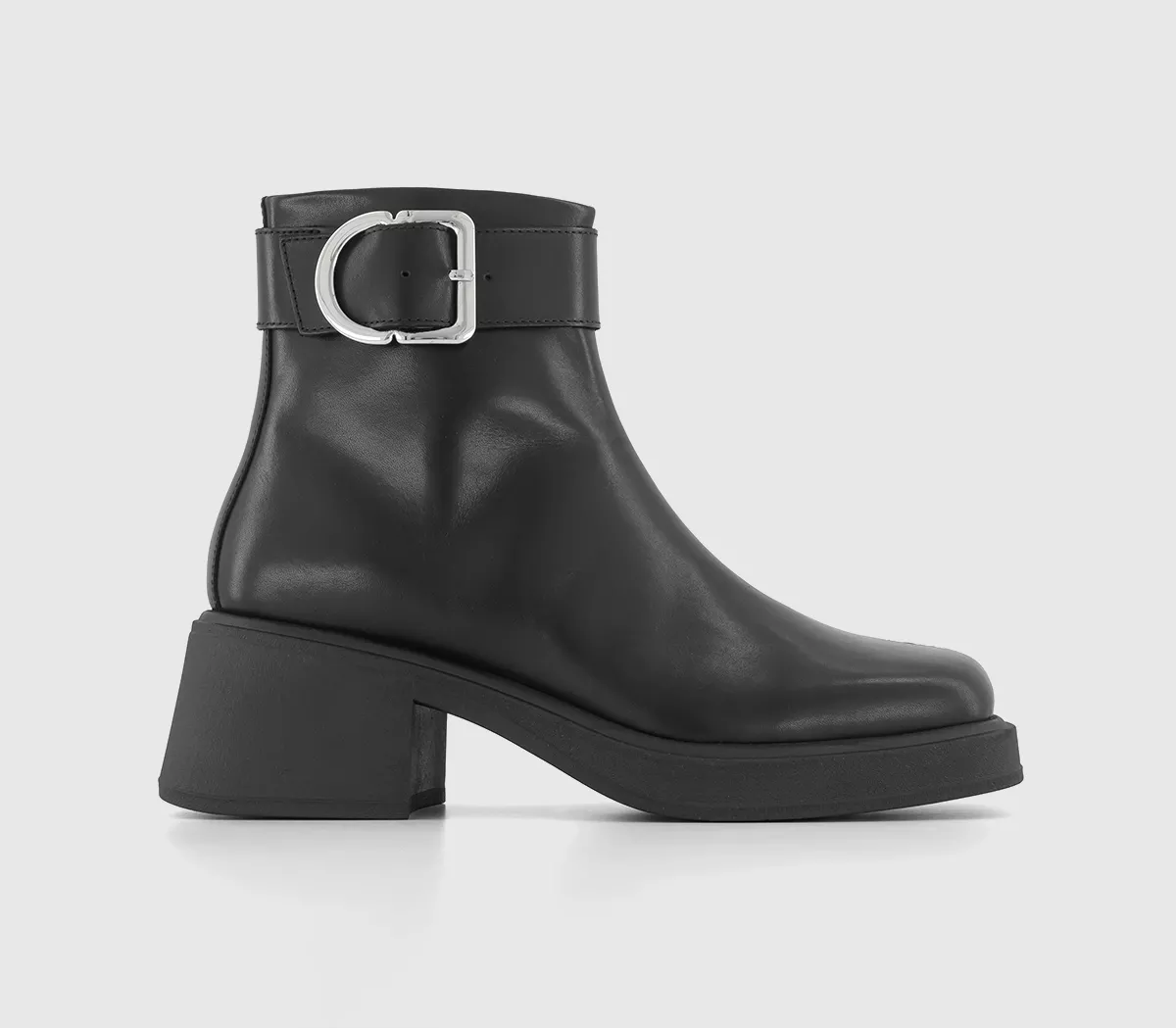 Vagabond Shoemakers Dorah Buckle Boots Black