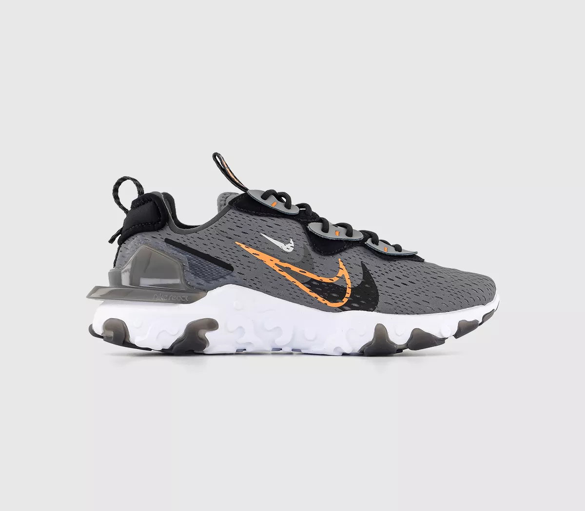Nike Nike React Vision Trainers  Smoke Grey Black Bright Mandarin