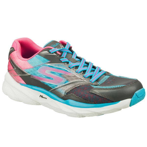 Skechers Women Gorun Ride 4 Charcoal/Blue