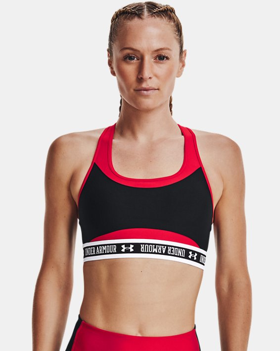 Women's Armour Mid Crossback Block Sports Bra