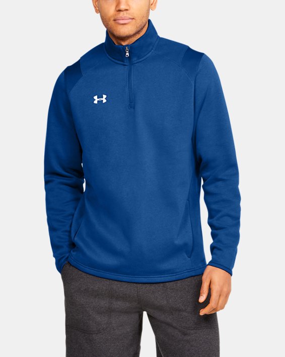 Men's UA Hustle Fleece  Zip
