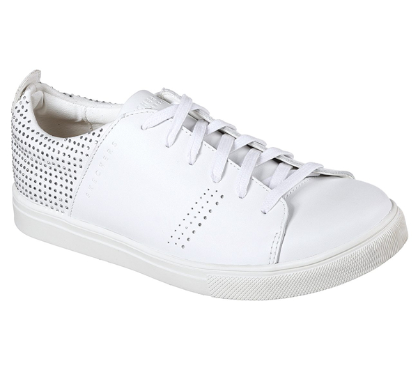 Skechers Women Moda - Back Lit Smooth White