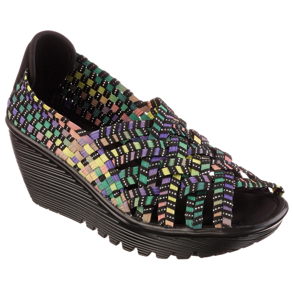 Skechers Women Parallel - Unbeweaveable Black/Multi