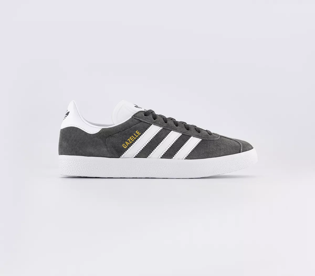 adidas Gazelle Trainers Dgh Solid Grey White Gold Met