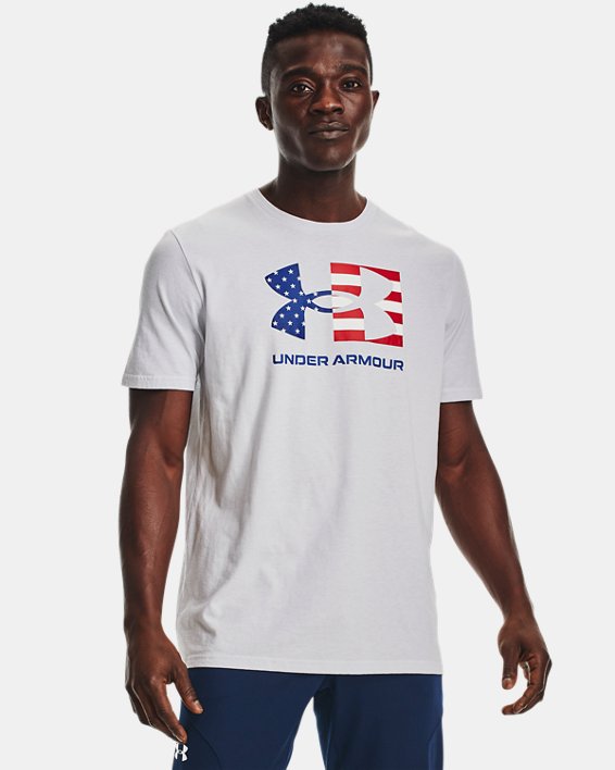 Men's UA Freedom Big Flag Logo Lockup T-Shirt