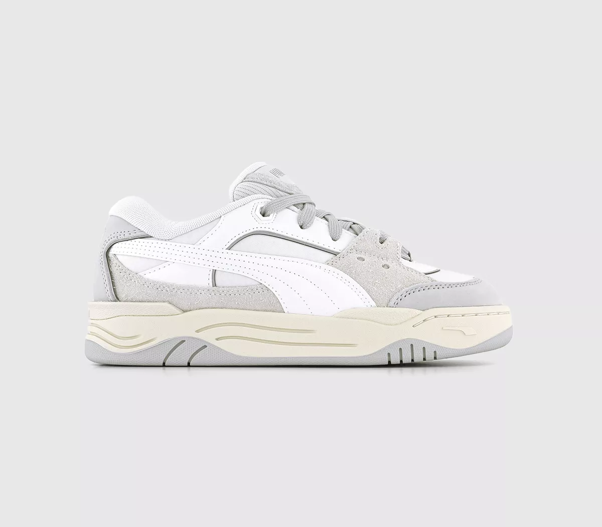Puma Puma-180 Trainers Grey White