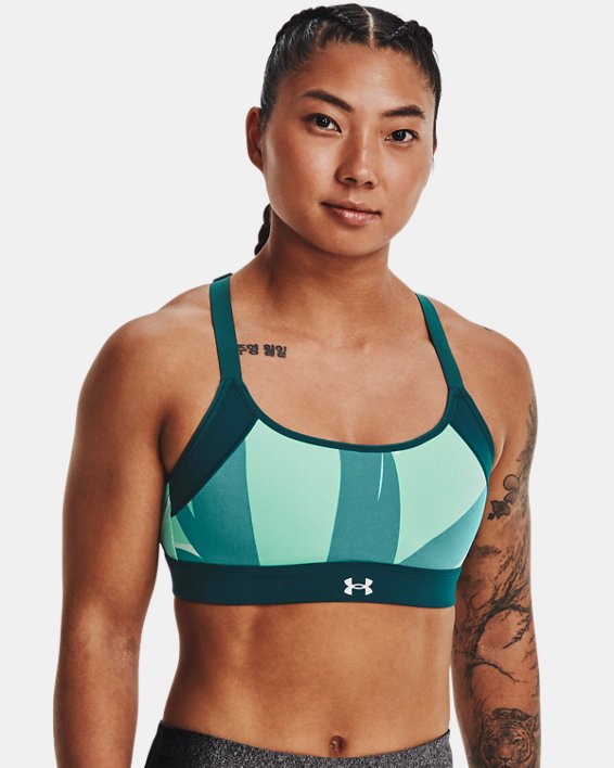 Women's UA Reflect Mid Printed Sports Bra