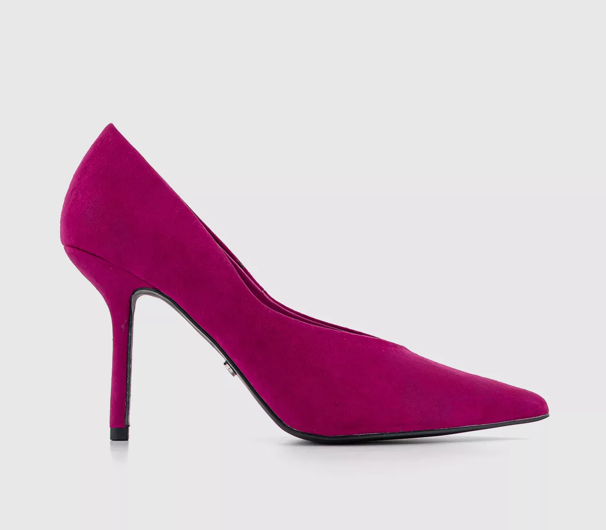 OFFICE Marzia High Vamp Court Heels Dark Pink