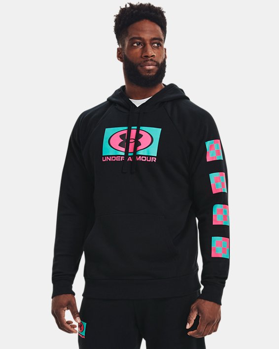 Men's UA Rival Fleece Geo Hoodie