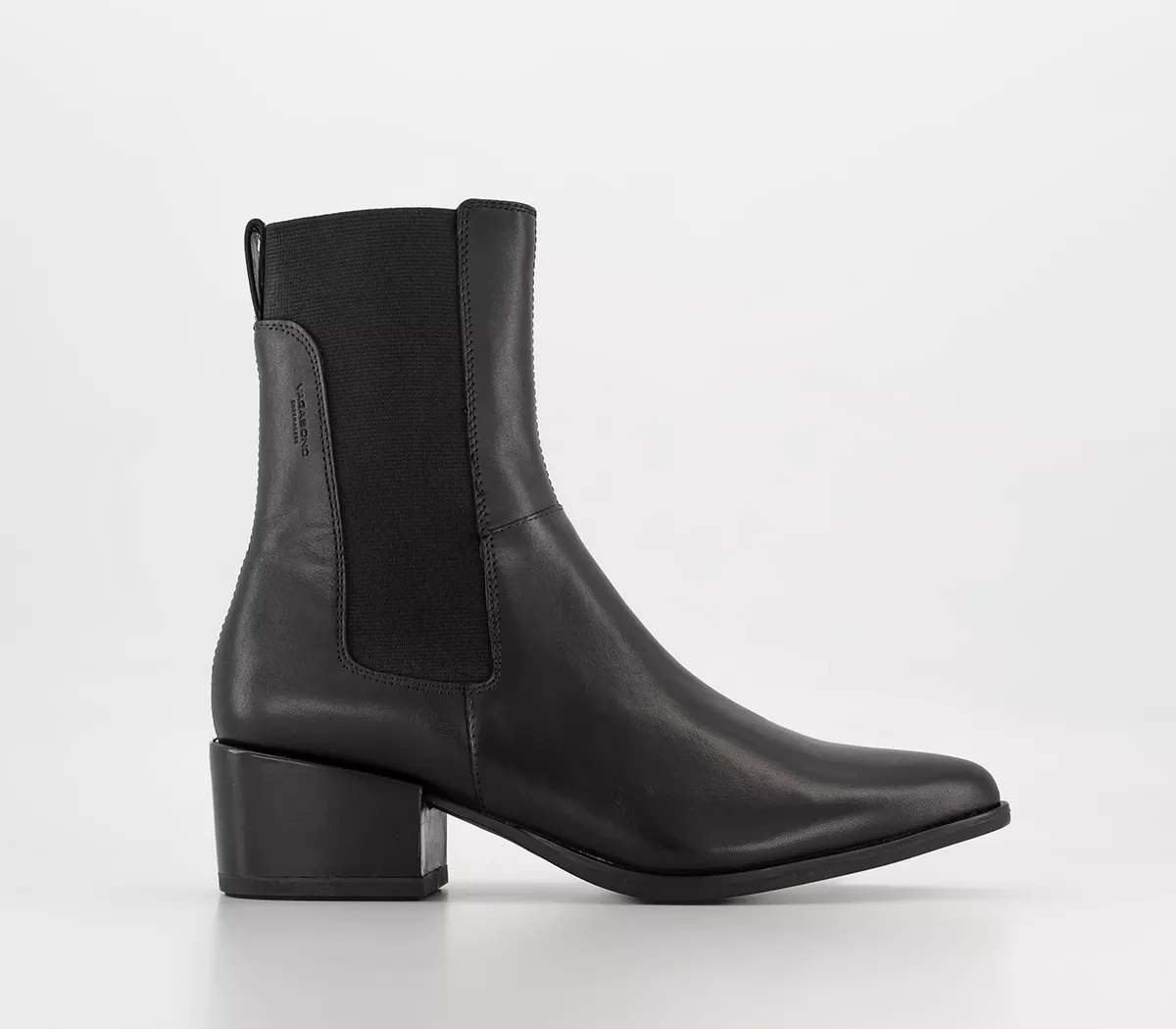 Vagabond Shoemakers Marja Heeled Chelsea Boots Black