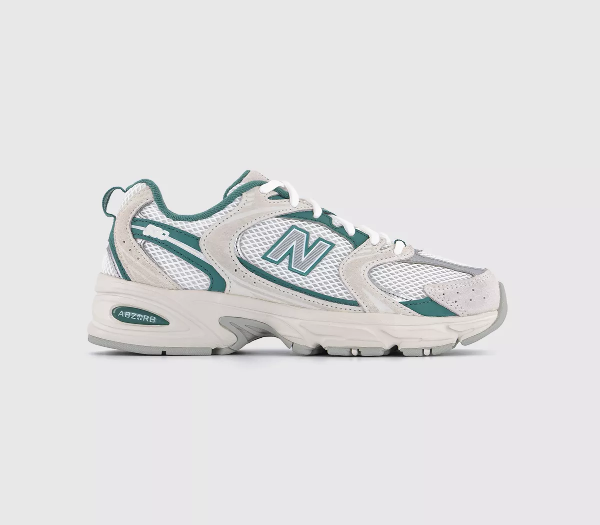 New Balance Mr530 Trainers  Off White Turquoise