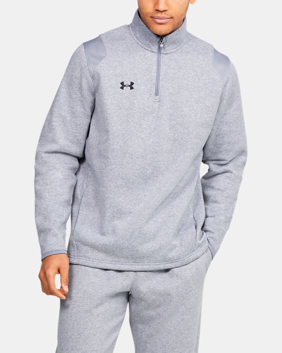 Men's UA Hustle Fleece  Zip