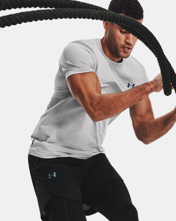 Men's UA RUSH Seamless Short Sleeve