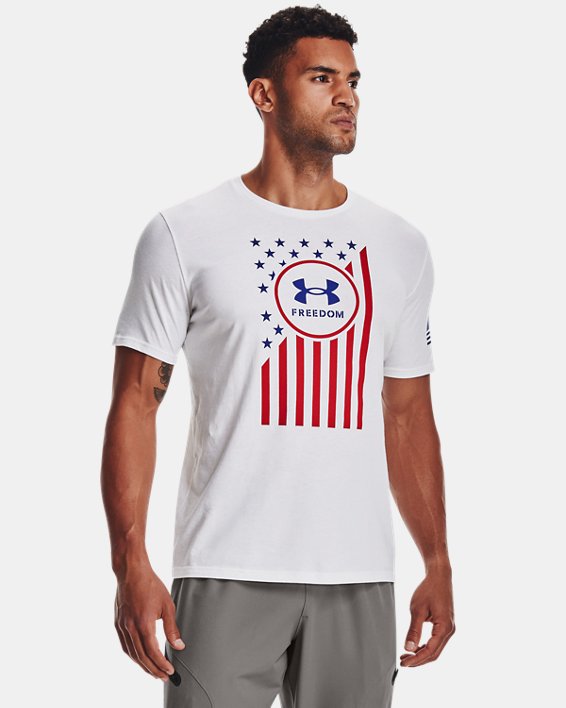Men's UA Freedom Chest Flag T-Shirt