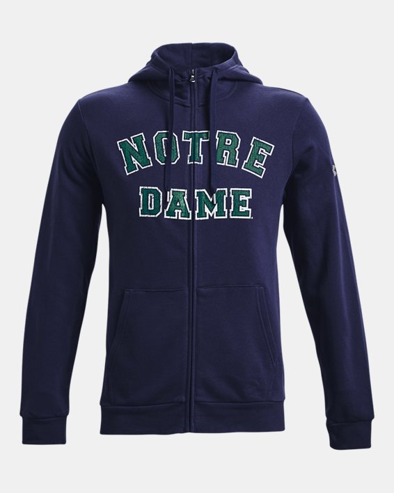 Men's UA All Day Fleece Collegiate Sideline Full-Zip Hoodie