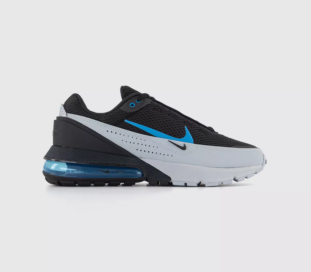 Nike Nike Air Max Pulse Trainers Black Laser Blue Lt Smoke Grey