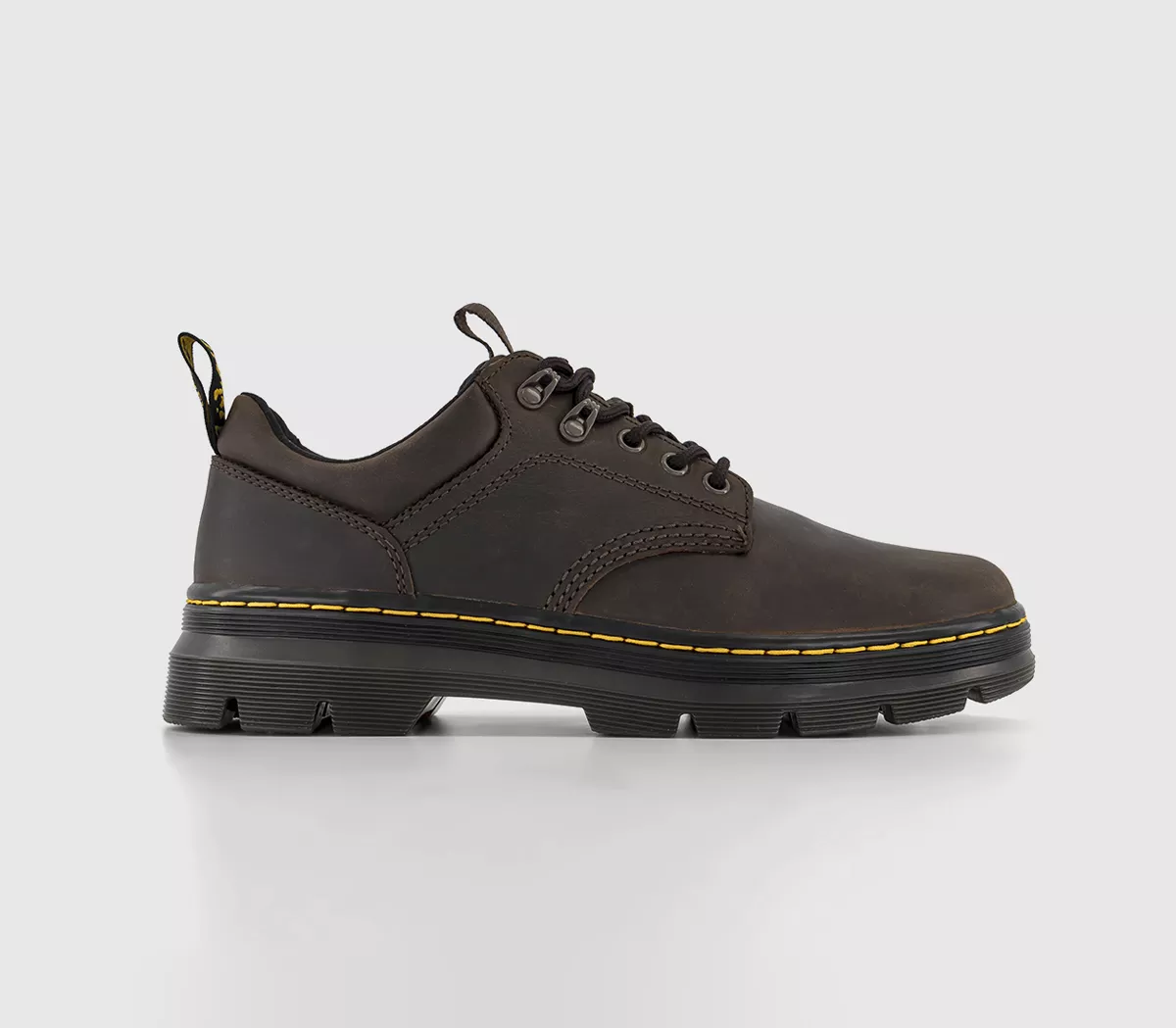 Dr. Martens Reeder Leather Shoes Gaucho Crazy Horse